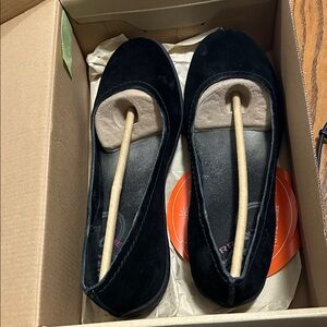 Merrell Black Suede Ballet Flats